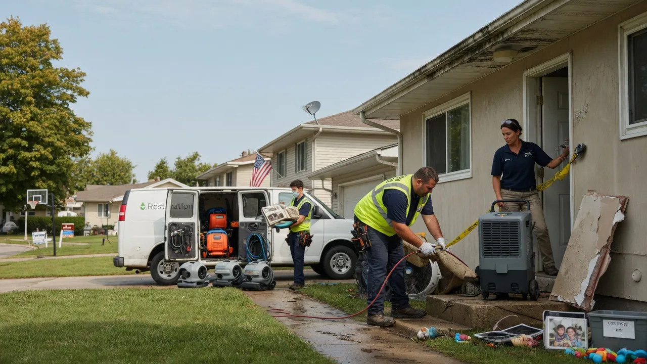 Water Damage Restoration in Elburn, IL near me